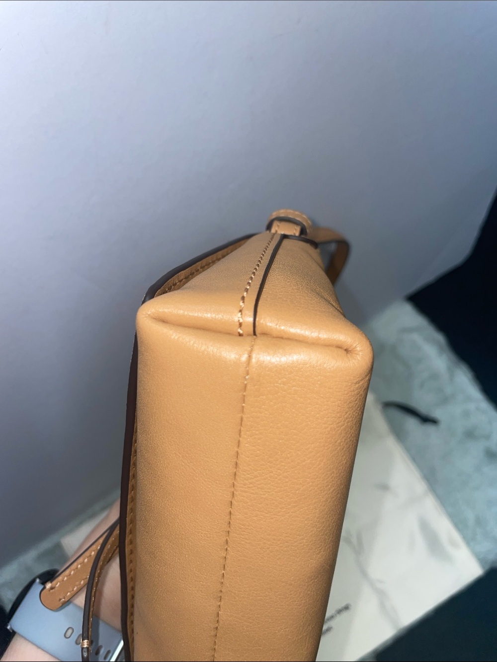 NWT Kate Spade Small ‘Loop’ Suede Shoulder Bag - Picture 8 of 15